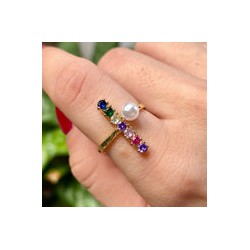 Anillo Chapa de Oro CH1224-84