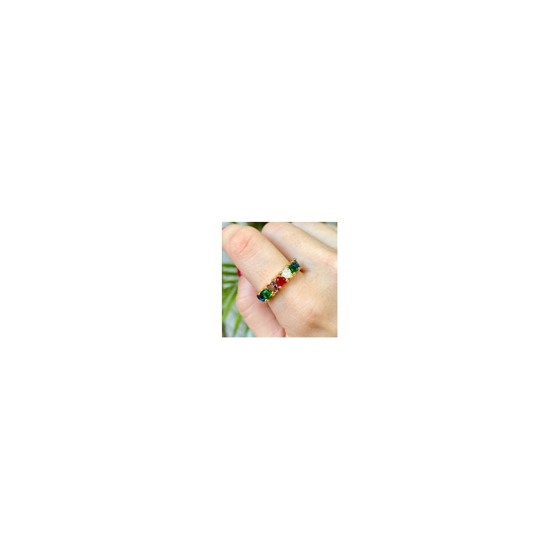 Anillo Chapa de Oro CH1224-83