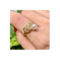 Anillo Chapa de Oro CH1224-81