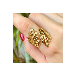 Anillo Chapa de Oro CH1224-74