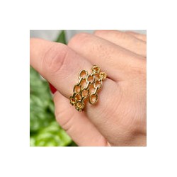 Anillo Chapa de Oro CH1224-72