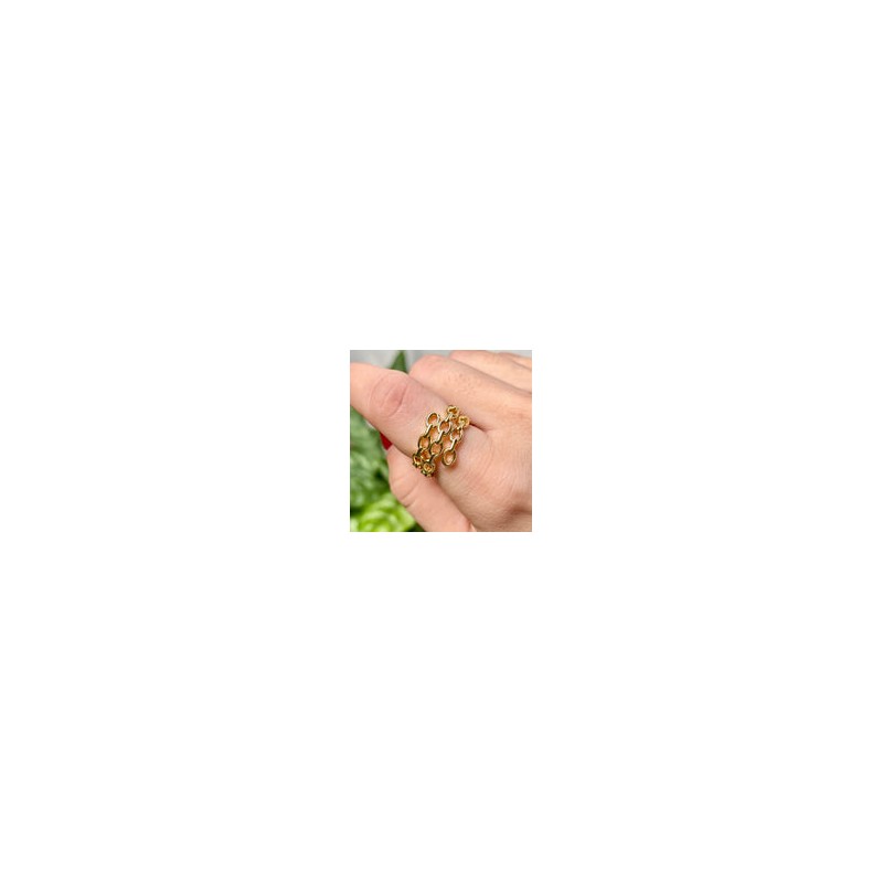 Anillo Chapa de Oro CH1224-72