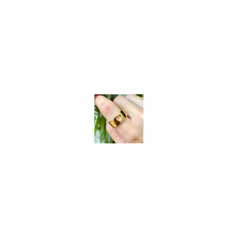 Anillo Chapa de Oro CH1224-71
