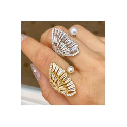 Anillos Chapa De Oro, Ajustable  2000-86