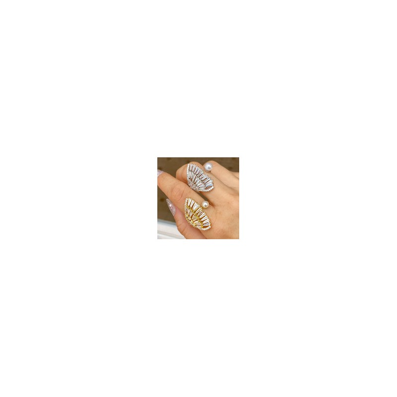 Anillos Chapa De Oro, Ajustable  2000-86