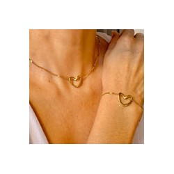 Set Collar Pulsera Acero Inoxidable 1249-6