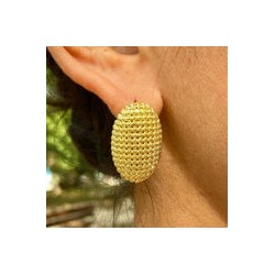 Aretes Chapa de Oro CH1224-45