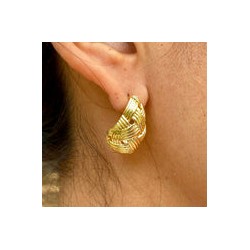 Aretes Chapa de Oro CH1224-39
