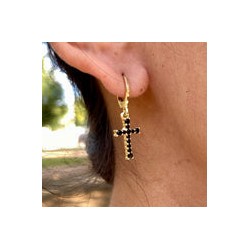 Aretes Chapa de Oro CH1224-22