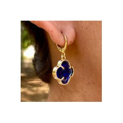 Aretes Chapa de Oro CH1224-16