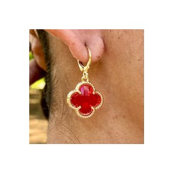 Aretes Chapa de Oro CH1224-15