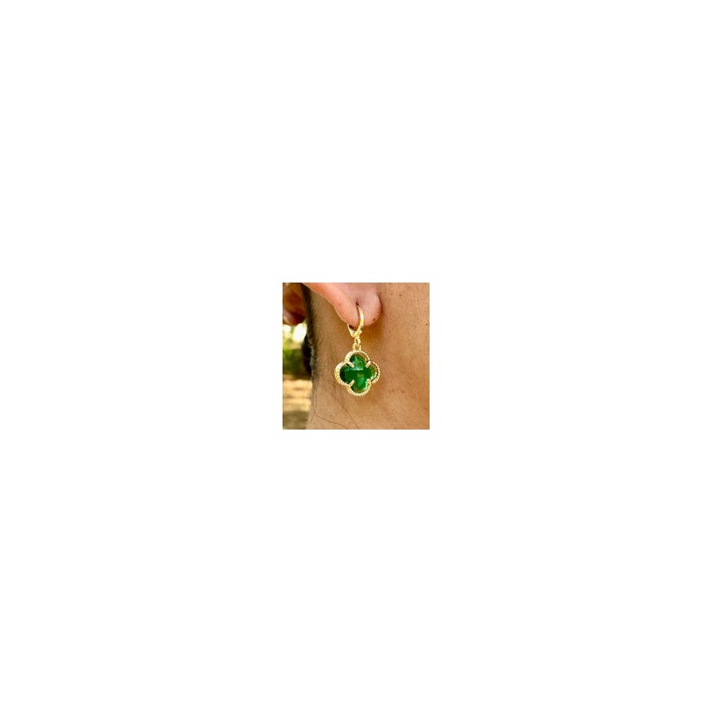 Aretes Chapa de Oro CH1224-13