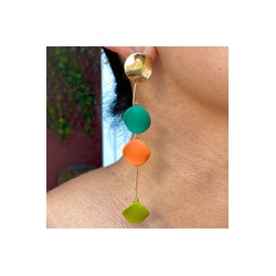 Aretes Aleación Desigual 0628-88
