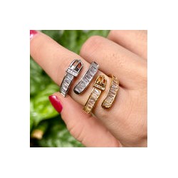 Anillo Chapa De Oro CH1224-64