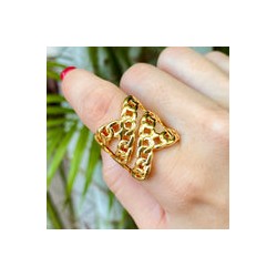 Anillo Chapa de Oro CH1224-77