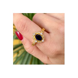 Anillo Chapa de Oro 1249-169