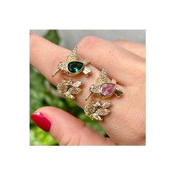 Anillo Chapa De Oro CH1224-69