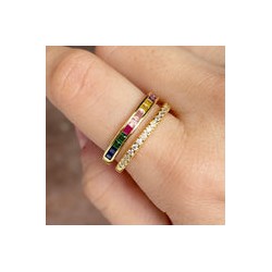 Anillo Chapa de Oro 8811-224