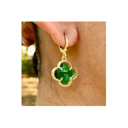 Aretes Chapa de Oro CH1224-13