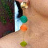 Aretes Aleación Desigual 0628-88