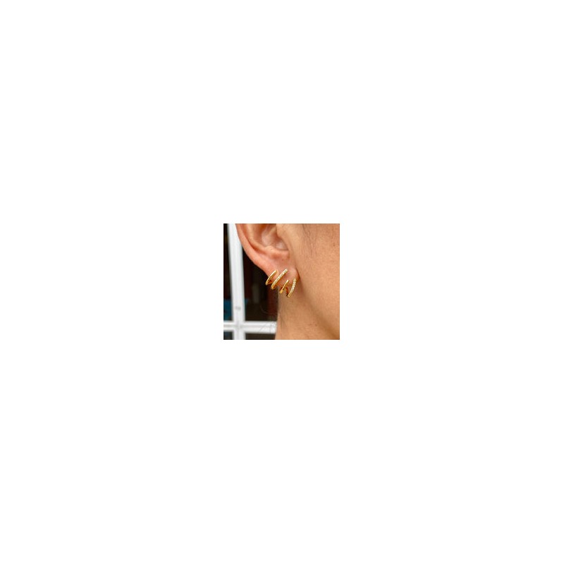 Aretes Chapa de Oro 1249-248