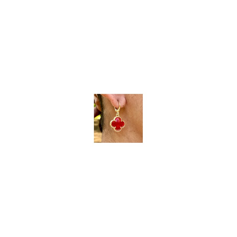 Aretes Chapa de Oro CH1224-15