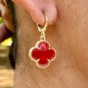 Aretes Chapa de Oro CH1224-15