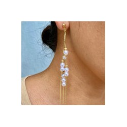 Aretes Chapa de Oro 8811-277