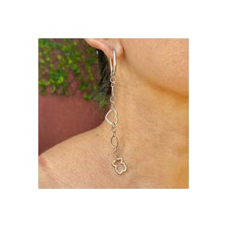 Aretes Dupe Tous Acero Inoxidable 0628-79