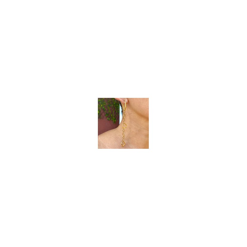 Aretes Dupe Tous Acero Inoxidable 0628-78
