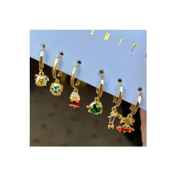 Set Aretes Piercing Intensamente 0628-98